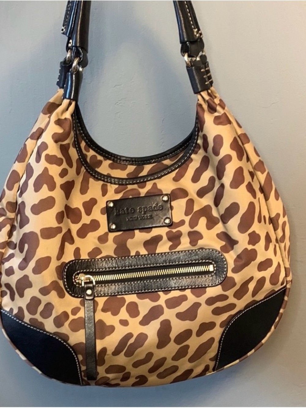 Kate Spade Vintage Leopard Hobo
Y2K Baguette Shoulder
Bag EUC
